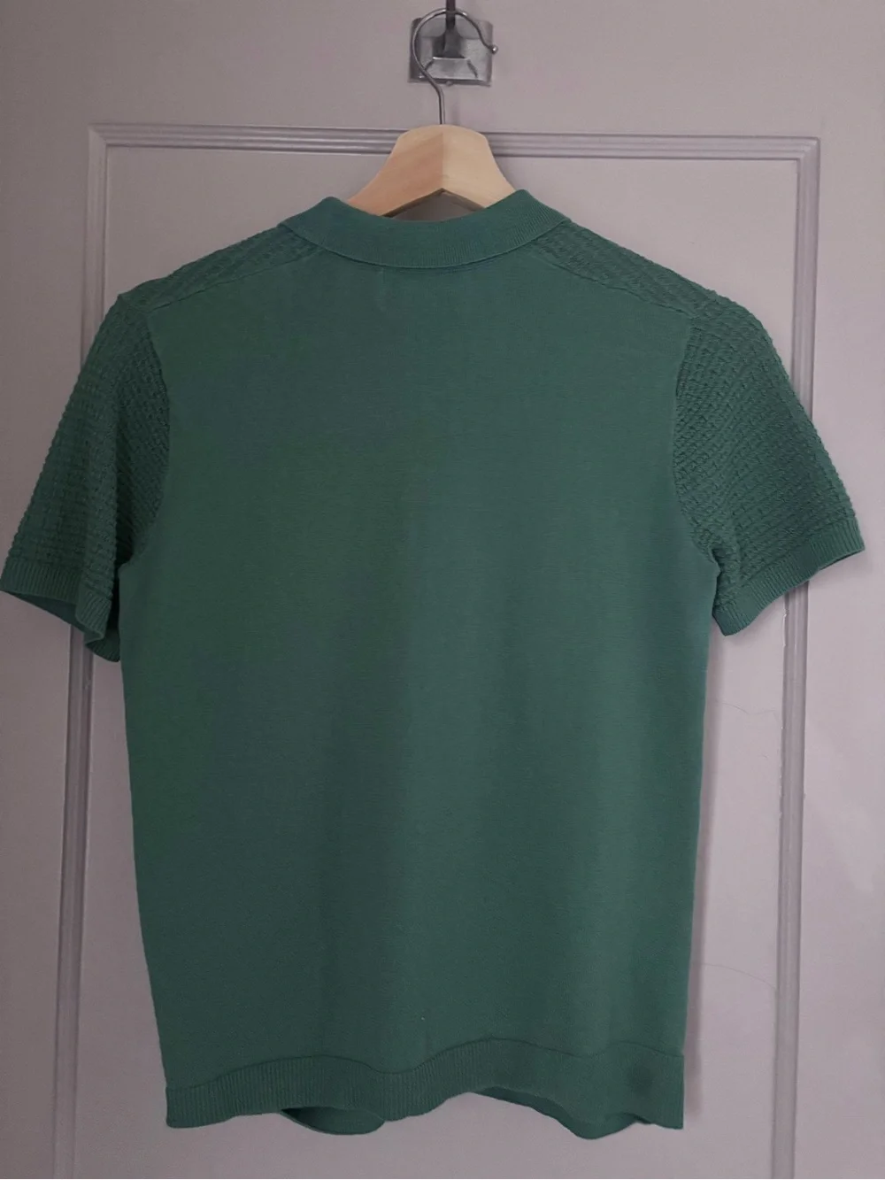 Old Navy Kids Teal Short-Sleeve Button-Up Polo